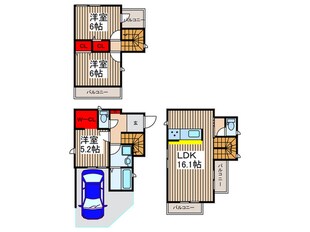 Kolet松戸の物件間取画像